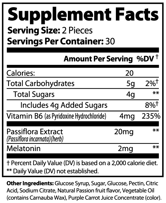 CalmCurrents™ Stress-Relief Sleep Gummies